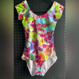 Blackmilk “A Pretty Orchid Situation Cap Sleeve” Bodysuit size S
